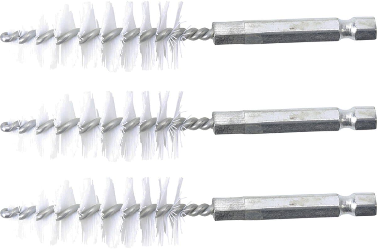 BGS nylon borstel 19 mm aandrijving buitenzeskant 6,3 mm (1/4&quo...