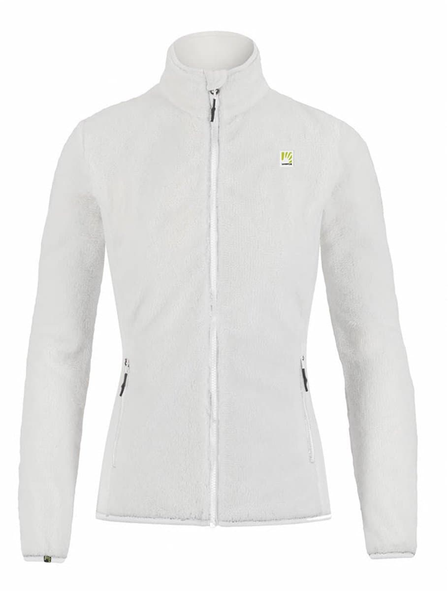 Karpos Vertice Fleece Met Halve Rits Wit M Vrouw