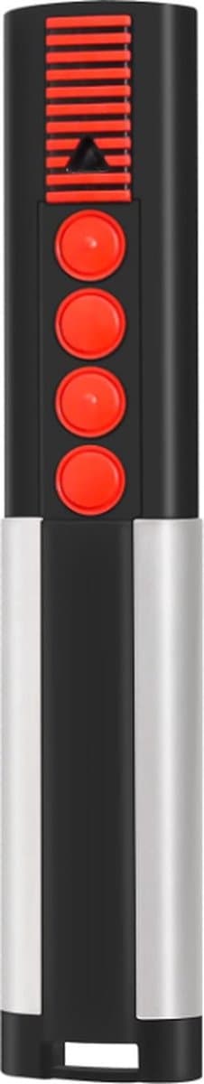 BELIFE® Vervangende Handzender geschikt voor de Sommer TX03-868-4 model 4020 - 4 kanaals Slider handzender