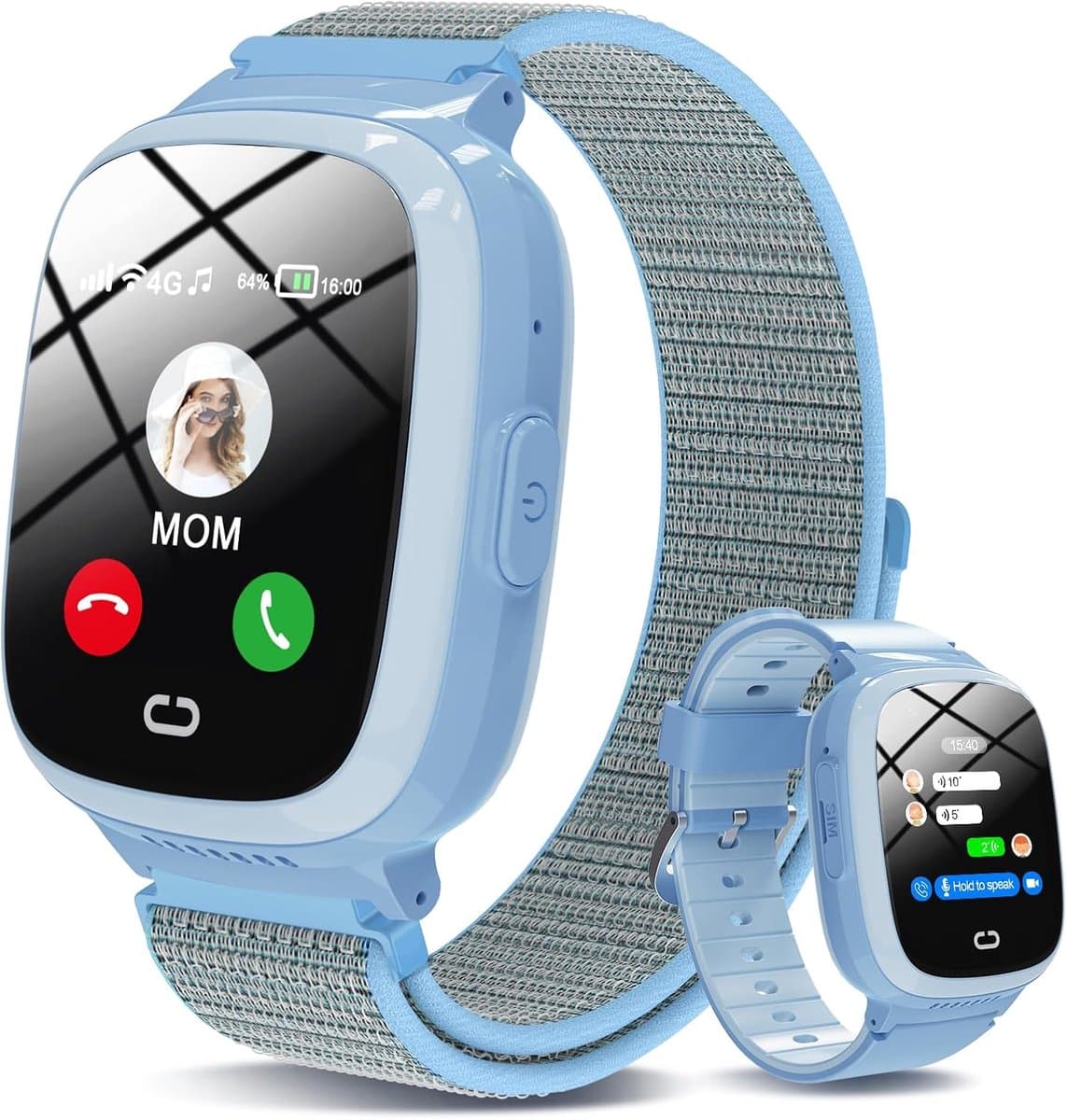 Lexium GPS Horloge Kind - Smartwatch Kinderen - GPS Tracker Kind - GPS Kind - GPS Kinder Horloge