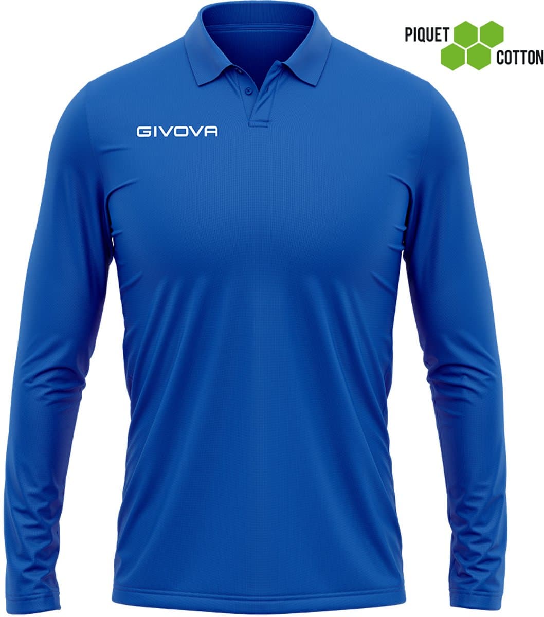 Polo met lange mouwen Givova Winter