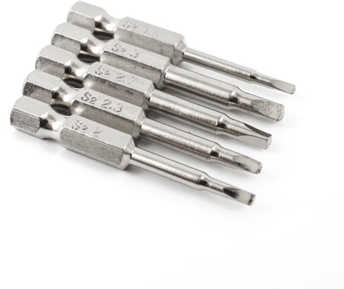 MTTProducts - 5 Pieces Stahl Magnet Dreieck Kopf Schraubendreher Bits - Duurzaam en