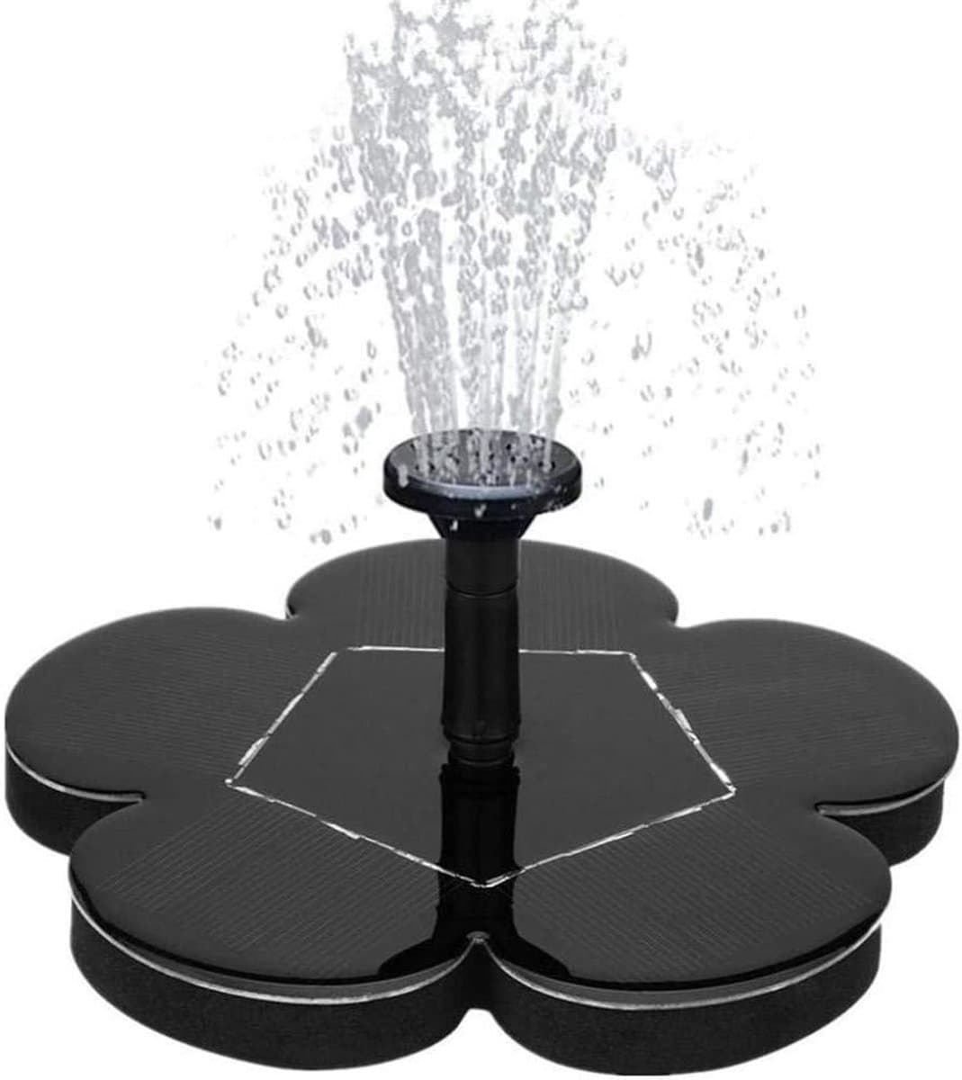 Zonnefontein Voor Vogelbad - Vrij Zwevende Waterpomp - Voor Tuin, Terras en Vijver