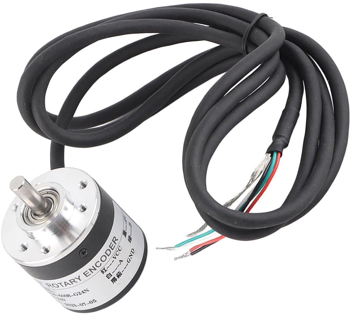SnelShoppen - 600P/R Incremental Rotary Encoder 2-Fase Rotatie Encoder DC5-24V - Multifunctioneel, Hoog Betrouwbaar, Eenvoudige Installatie, Voor Snel