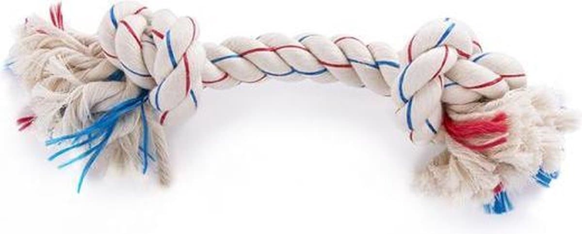 Martin flostouw tricolor 2 knopen assorti - 26 CM