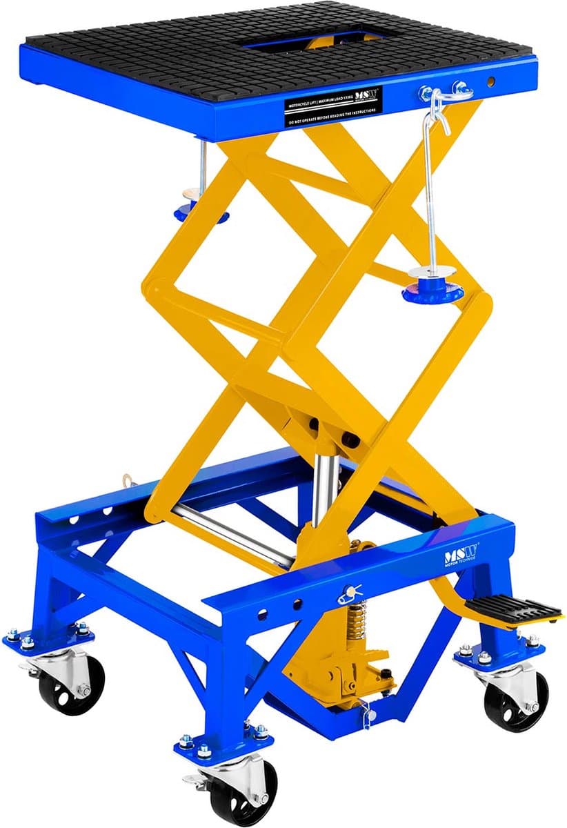 Schaarkrik-platform met rolwielen– 135 kg - MSW