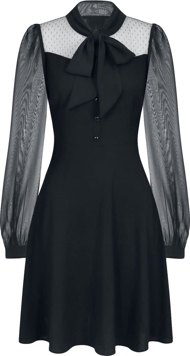 Hell Bunny Darcia Mid Dames Midi-jurk - zwart - XXL