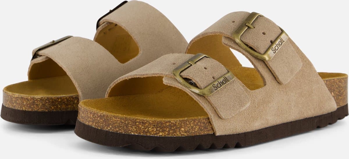 SCHOLL JOSEPHINE Sue-W Dames Muiltjes - Dark Beige - Maat 37