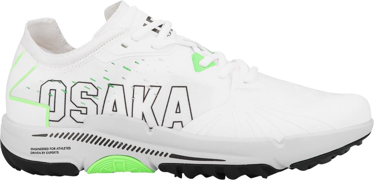 Osaka iDo Mk1 - Sportschoenen - Hockey - TF (Turf) - White/Black/Green