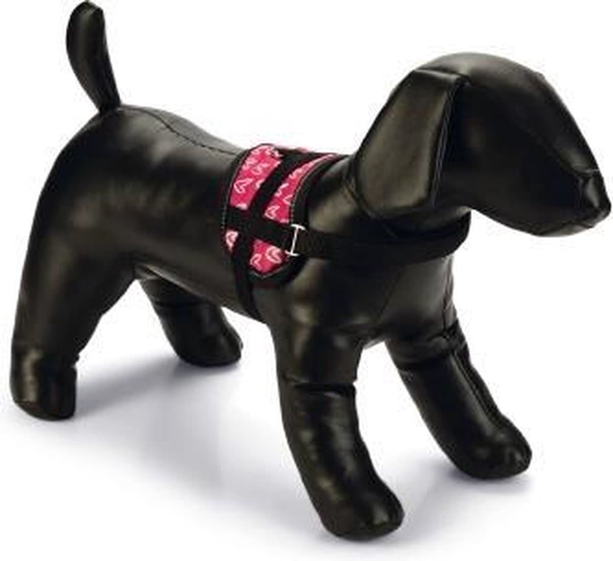 Beeztees Hondenharnas Heart roze 26 - 35 cm x 15 mm