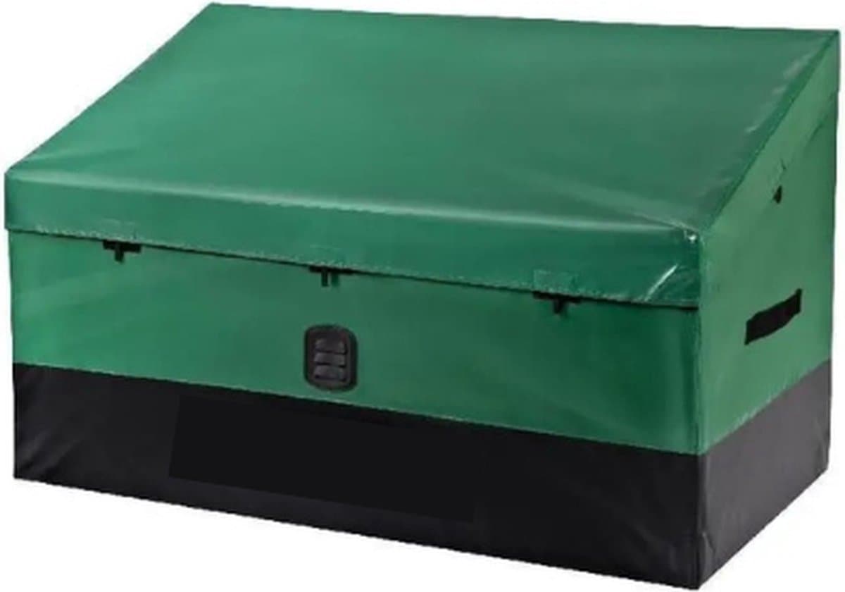 Opbergbox Tuin - Tuinkussenbox - Tuinkist - Kussendoos - Weersbestendig - Waterdicht - 870L - 147x86x108x77 cm - Tuinbox - Groen