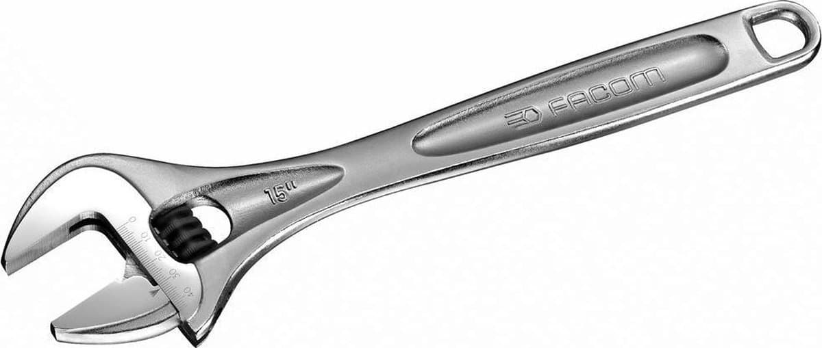 Facom moersleutel verstelbaar - 6inch verchroomd - lengte 155 mm - 113A.6C