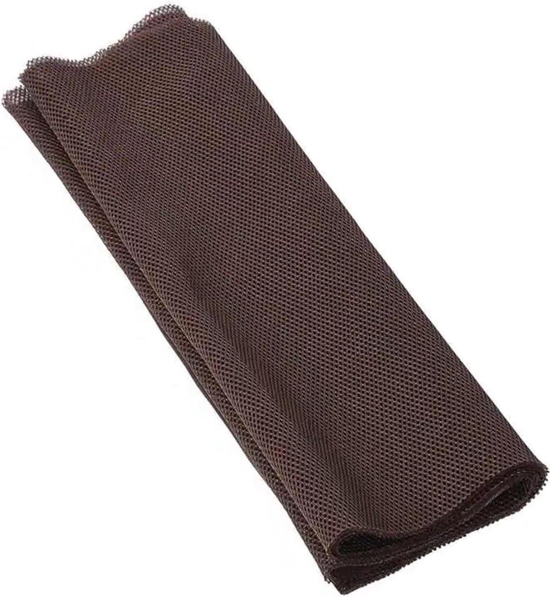 Akoestisch weefsel - Luidsprekerdoek rooster - Bescherming audioapparatuur - Hoge doorlaatbaarheid stof - 14 x 05 m - Bruin