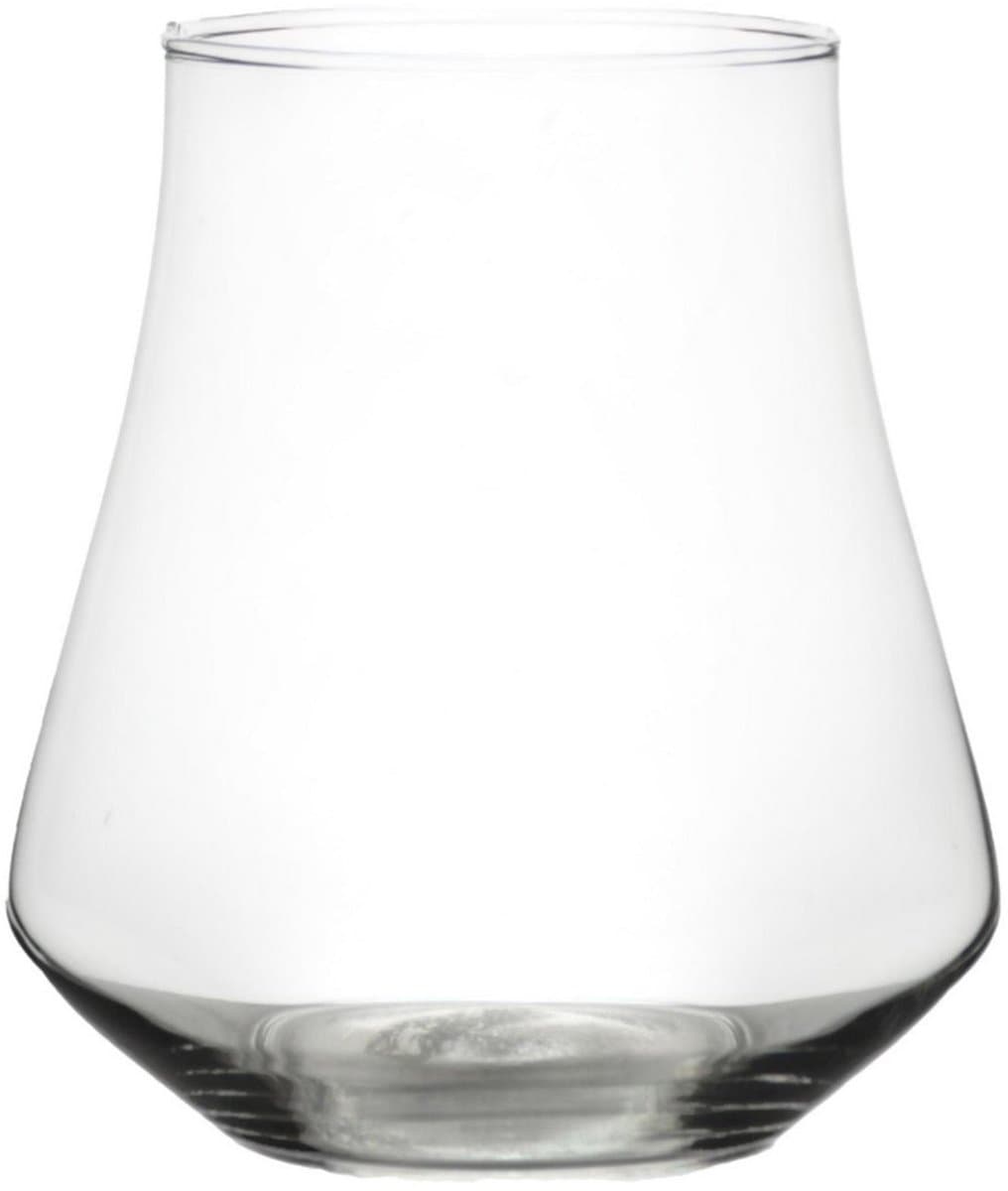 OttoSimon vaas kunststof decoratie transparant meerkleurig 21 cm.