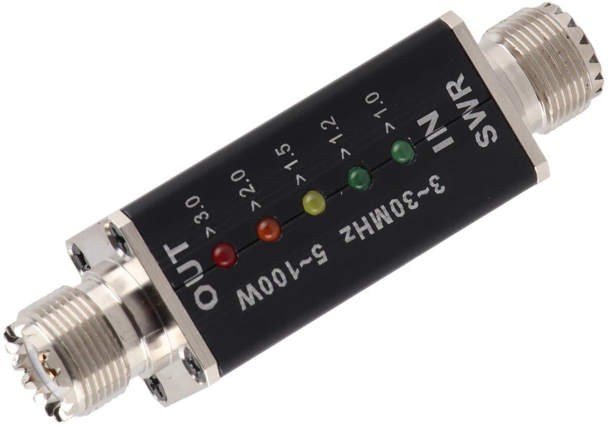 Store_8 - Mini meetinstrument - SWR-meter - Draagbaar ontwerp - LED-display - Antenne controle - Meet zendvermogen - Geschikt voor wifi-antenne...