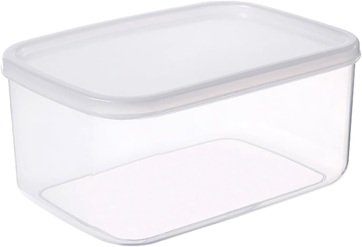 Solidchoice - Dailygoody - Koelkast Opbergdoos - Voedselopslag - Keukenbenodigdheden - Vriezer - Voedselveilig - Bewaardoos - Lunchbox - 900ml - Geschikt voor Diepv..
