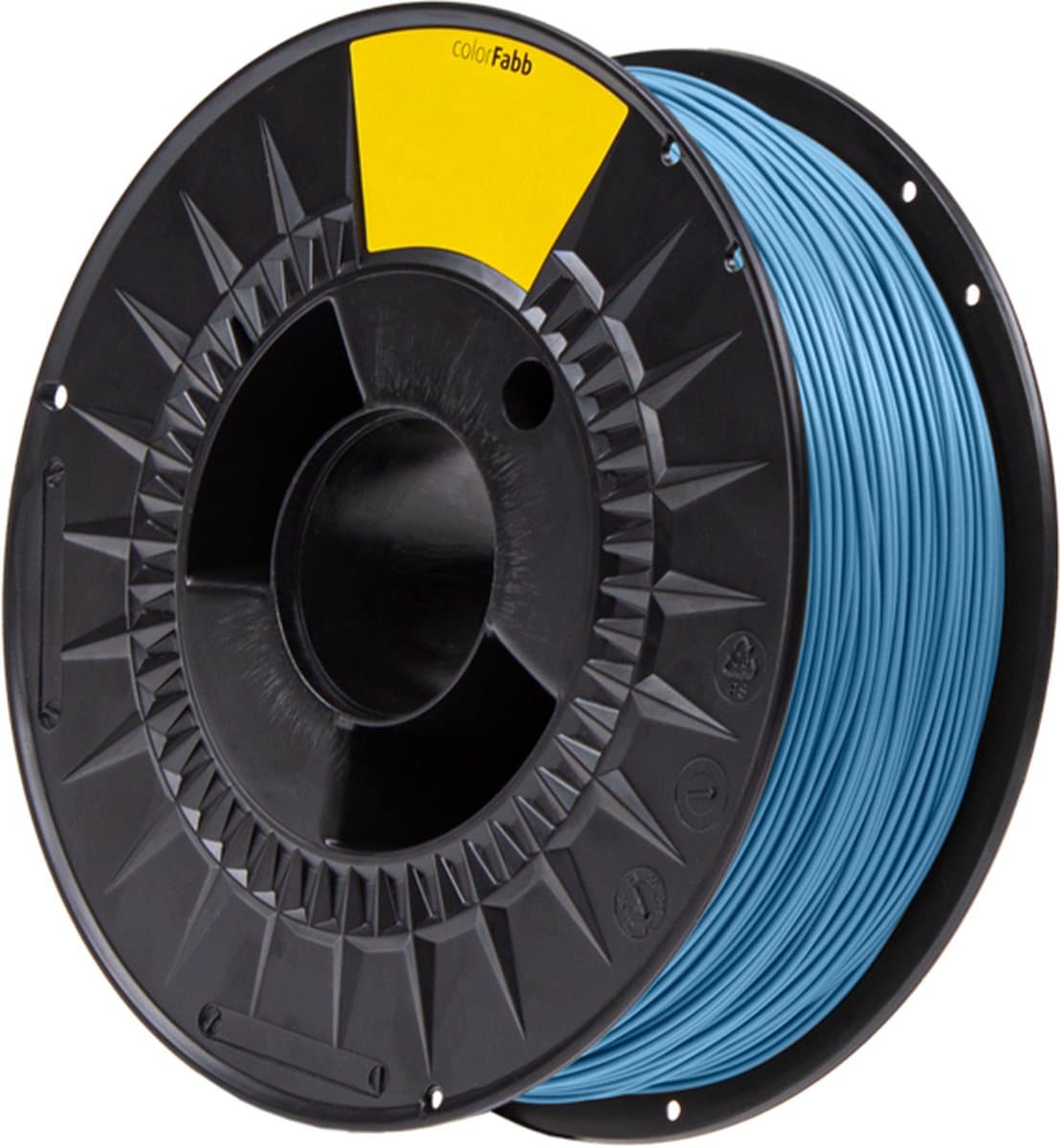colorFabb Pla High Speed Pro Pastel Blue 3D-printerfilament - 1,75 mm - 1000 g - Hoge printsnelheid - Uitstekende stevigheid - Gemakkelijk te printen