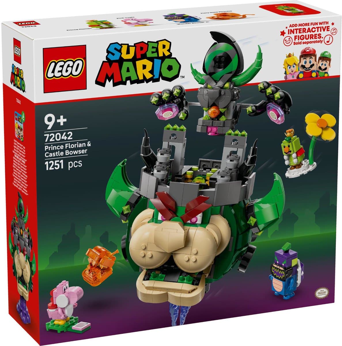 LEGO Super Mario prins Florian en Kasteel-Bowser 72042