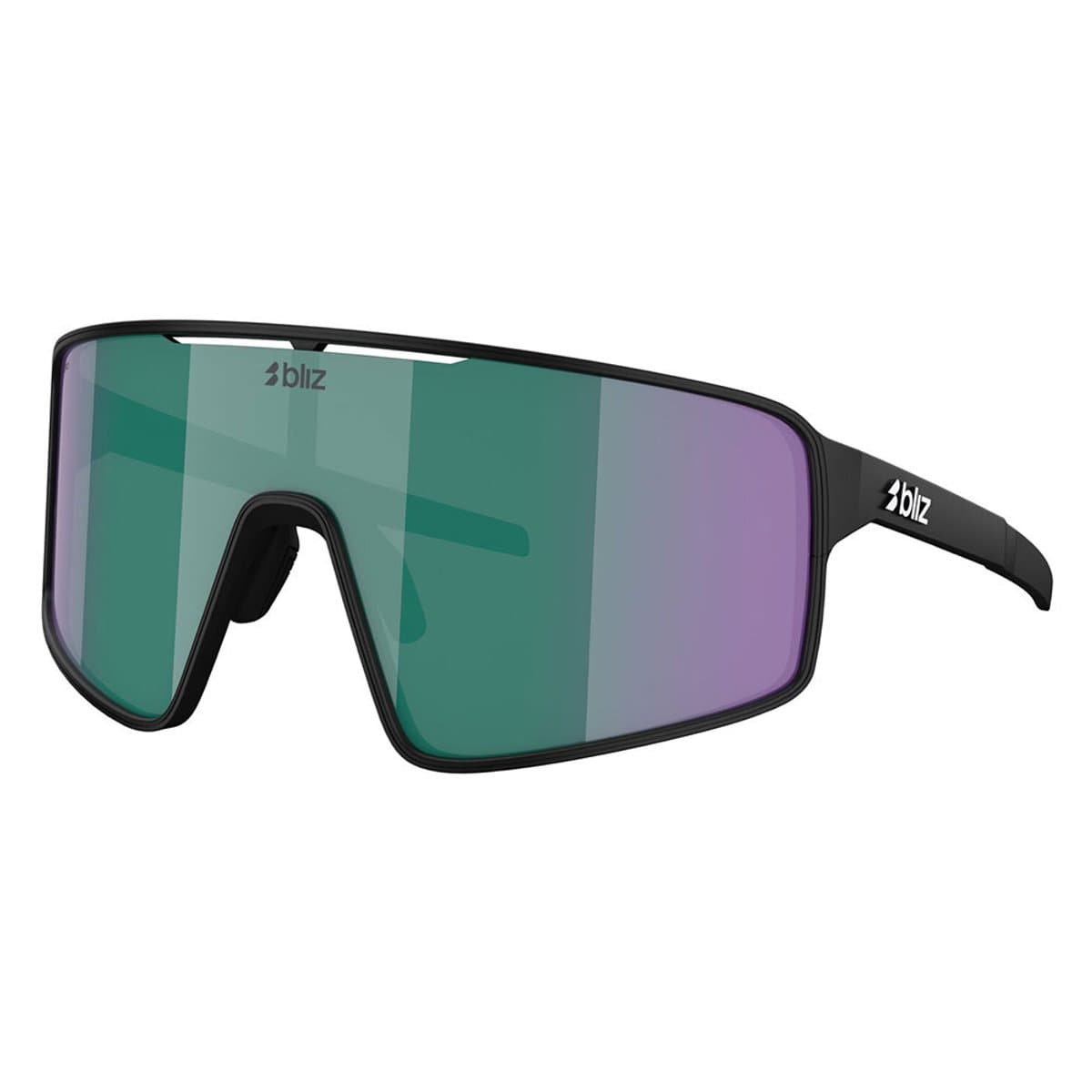 Bliz P001 Zonnebril Transparant Brown w Green Multi/CAT3 Man,Vrouw
