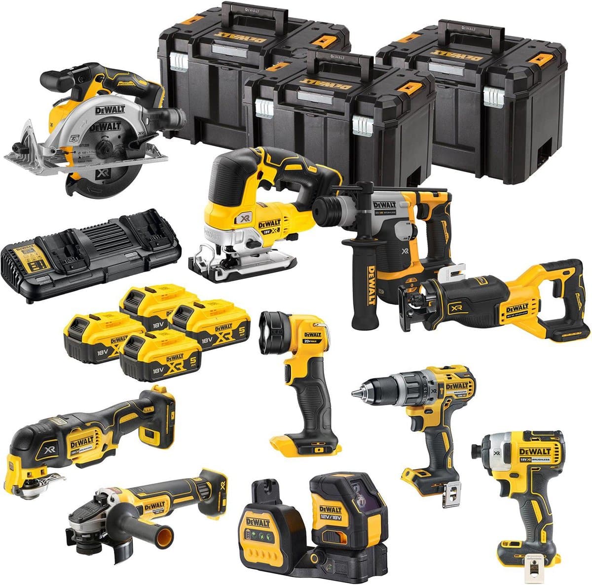 DeWalt DCK1012P4T-QW Combiset