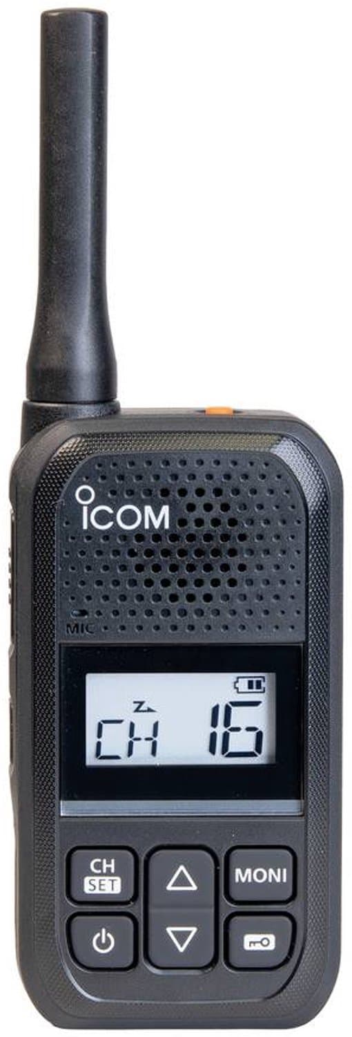 Icom IC-U20SR Euro PMR446 portofoon Horeca Detailhandel Compact Lichtgewicht