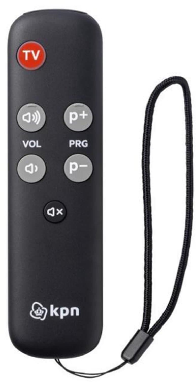 KPN afstandsbediening Model S2 - Simpel voor TV+