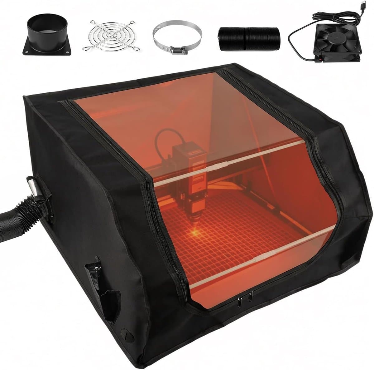 Behuizing voor lasergraveermachine 720 x 700 x 400 mm - Bescherming, Stabiliteit en Precisie