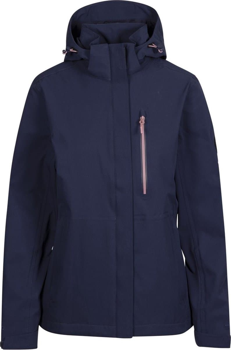 DLX damesregenjas Katya - Dlx Rainwear Jacket Navy-XL