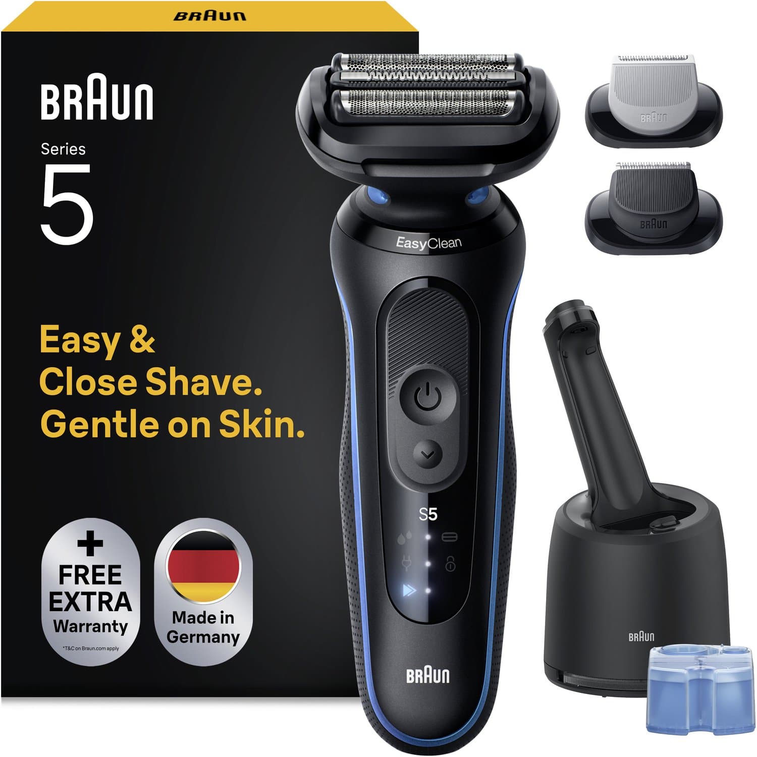 Braun Series 5 52-B7650CC Blauw