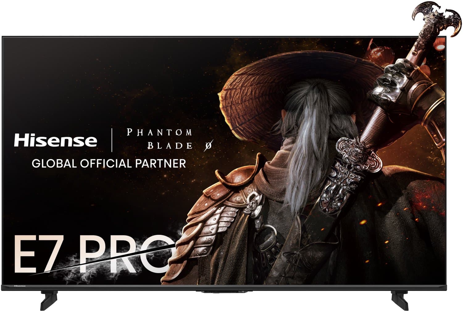 Hisense 75E7S PRO SmartTV - 75 inch - 4K Hi-QLED - 2026 - Native 144Hz Game Mode - Hi-QLED Colour - Built-in Subwoofer - AI Picture - AI Smooth Motion - AMD FreeSync Premium - Dolby Vision Atmos