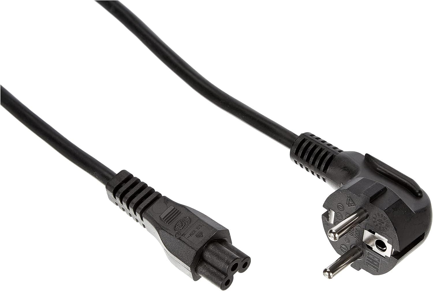 C2G 3m Laptop Stroomkabel CEE 7/7 naar IEC 60320 C5 Zwart