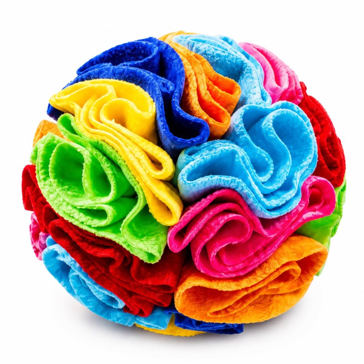 Pretty Paws Snuffelbal voor Honden – Hondenspeelgoed met Snoepjes – Interactief Denkspel – Voerpuzzel – Mentale Uitdaging – Fleece