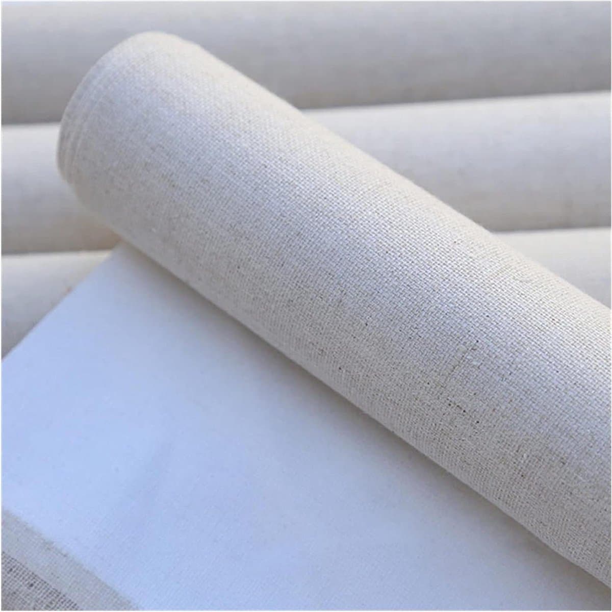 Canvas Rol - Schilderdoek - Schilderijen Maken - Linnenmix - 28 cm breed - Niet gespecificeerd