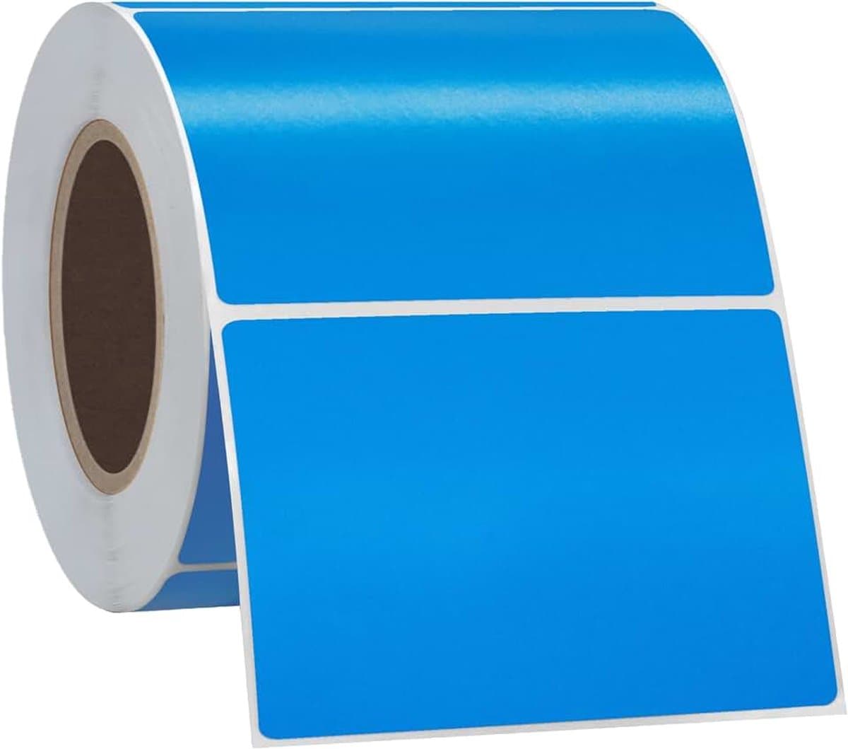 7,6 cm x 5,1 cm direct thermische etiketten, zelfklevende adresseer- en verzetiletikettering, blauw label voor thermische labelprinter, 500 etiketten