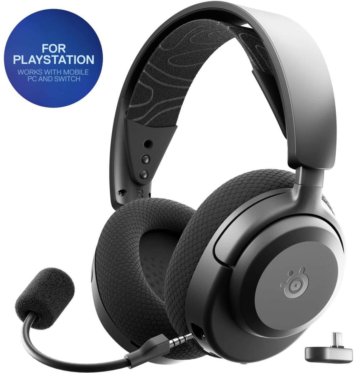SteelSeries Arctis Nova 3P Zwart