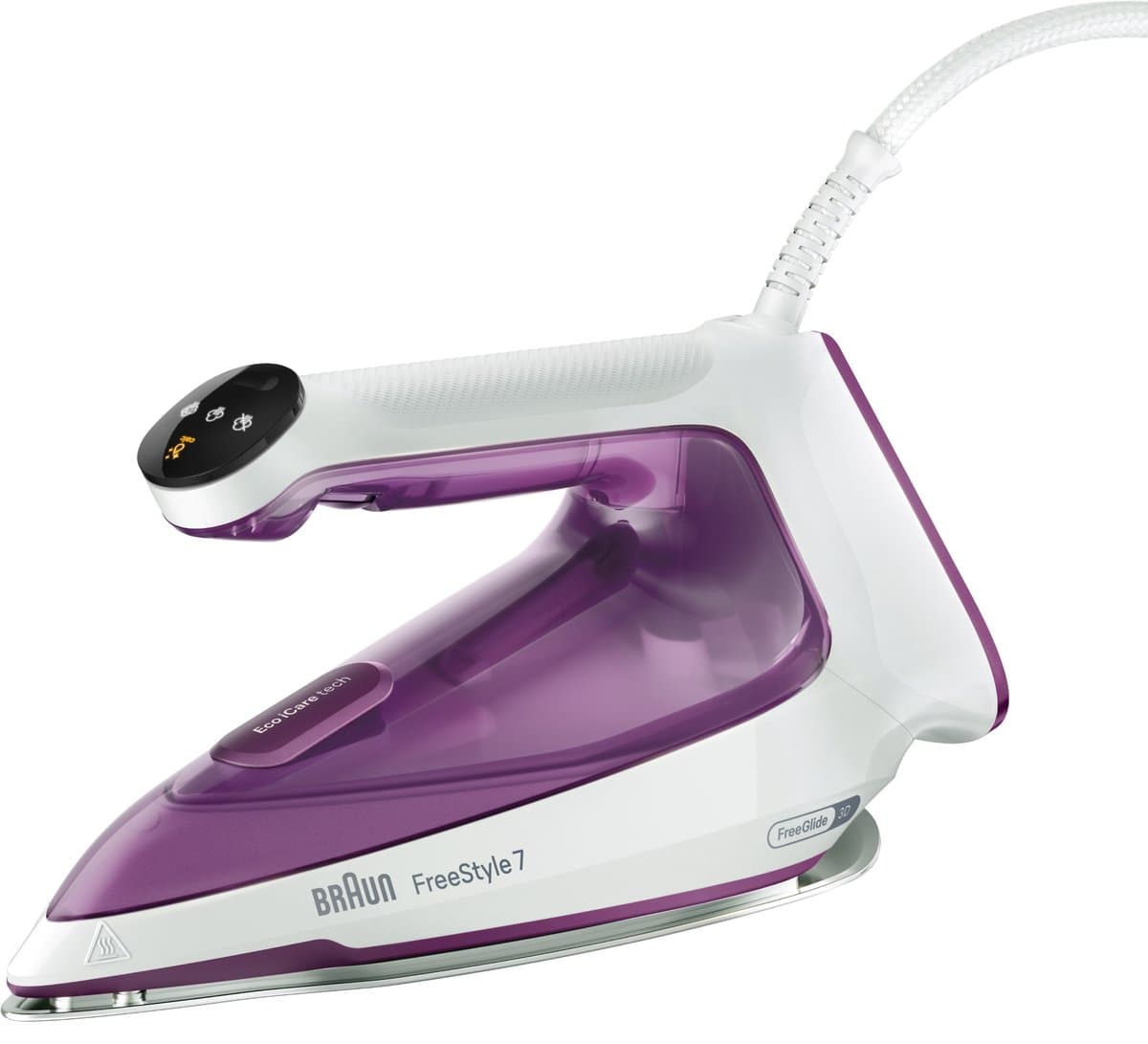 Braun FreeStyle 7 FI7215VI - Stoomstrijkijzer - Glijdt Moeiteloos Achteruit - Zelfreinigend - Paars