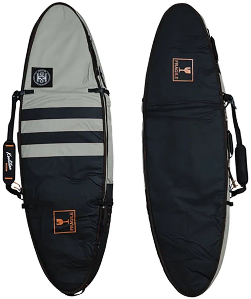 Koalition Traveller Dual Short 6´0´´ Surfboardhoes Zwart