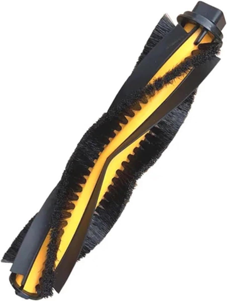 Hoofdborstel Robotstofzuiger - Borstelkap Stofzuiger - Stofzuigen Huis - Aanpasbaar Rubber Loopvlak - 50 Gram - Zwart