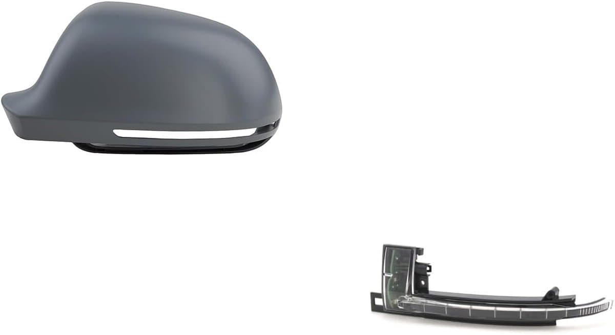 Spiegelkap + spiegelknipperlicht geschikt voor Audi A3 8P 08/2008-05/2010 links rijden