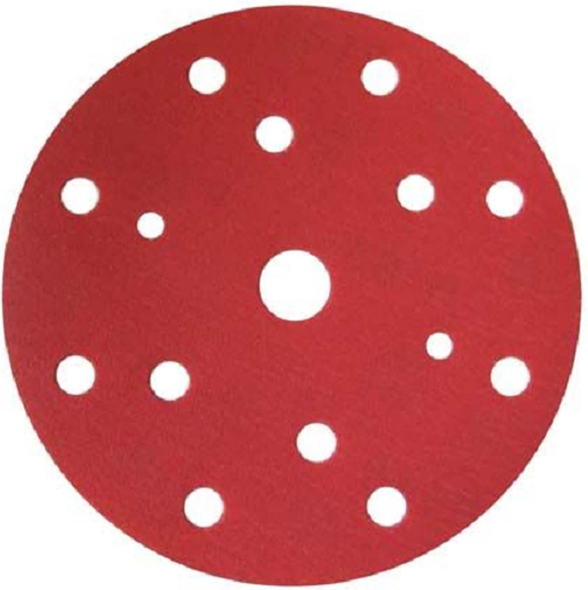 FINIXA Schuurschijven RED 150mm met 15 gaten - P320