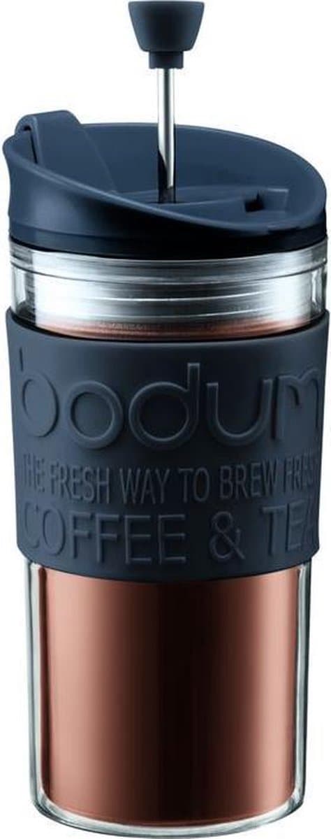 Bodum Cafetiere Travel Press Zwart 350 ml