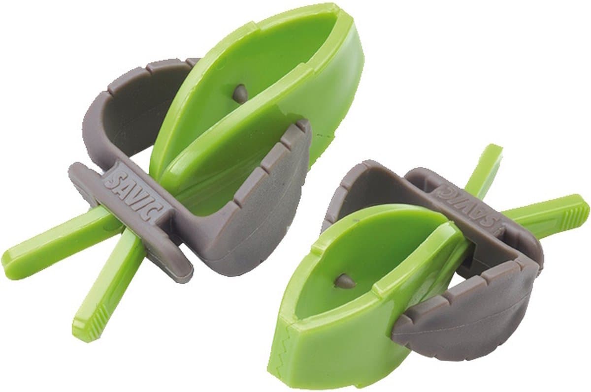 Savic Snackhouder Pincer Plastic Groen/Grijs Pak á 2 stuks