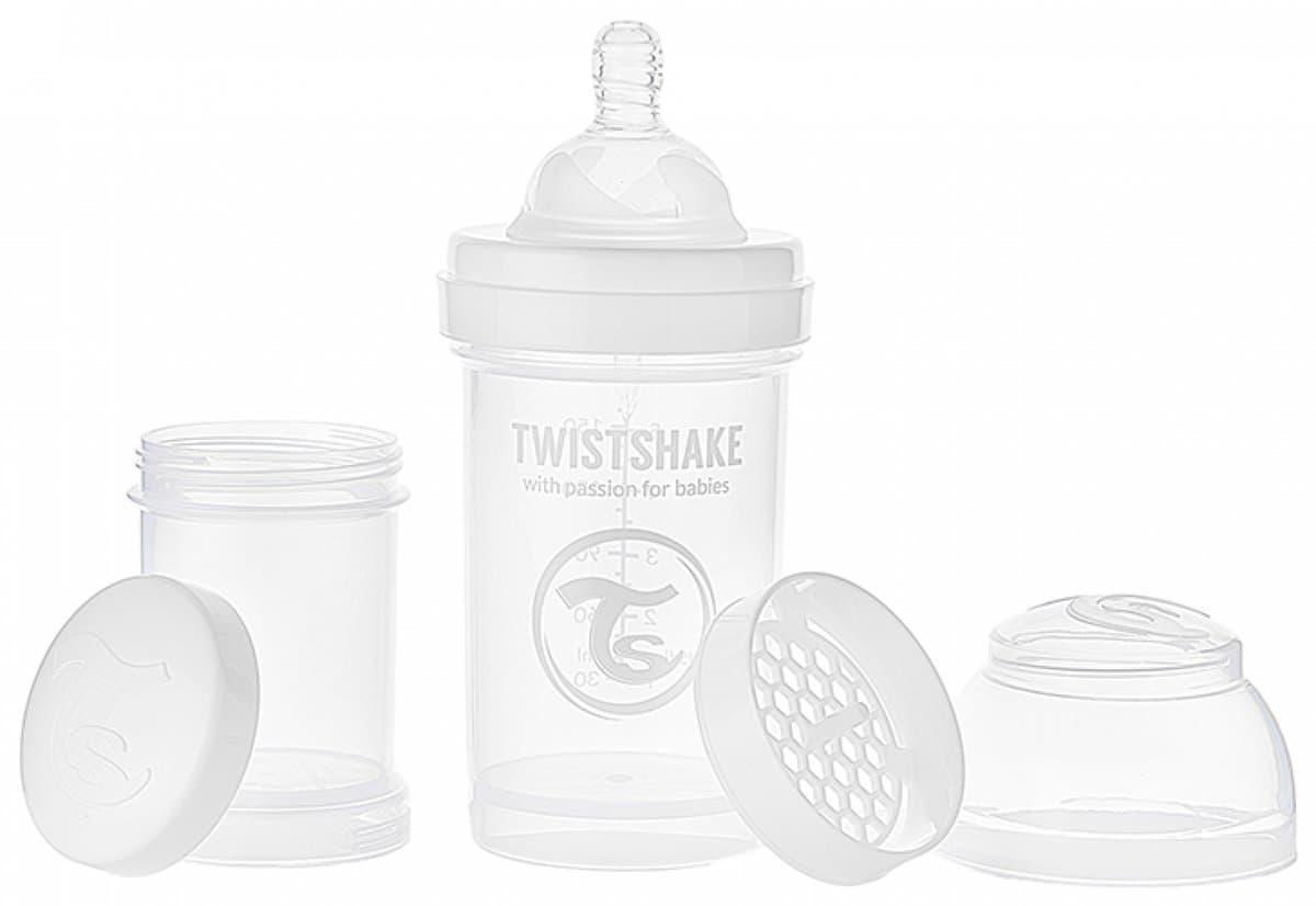 Twistshake Anti-colic babyfles - White Diamond 330ml