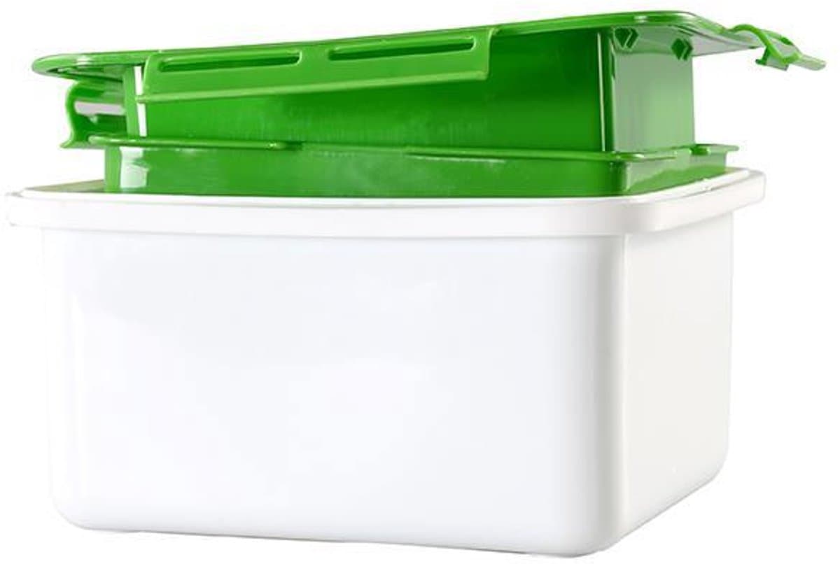 Crrynuo 1 Stuk - Tofu Pers - Perfecte Vochtverwijdering - Makkelijk Samenpersen Van Tofu - Tofu Waterpers - Groen - Met RVSveer En Voedingskwaliteit Kunststof - Voor Keuken Gebruik