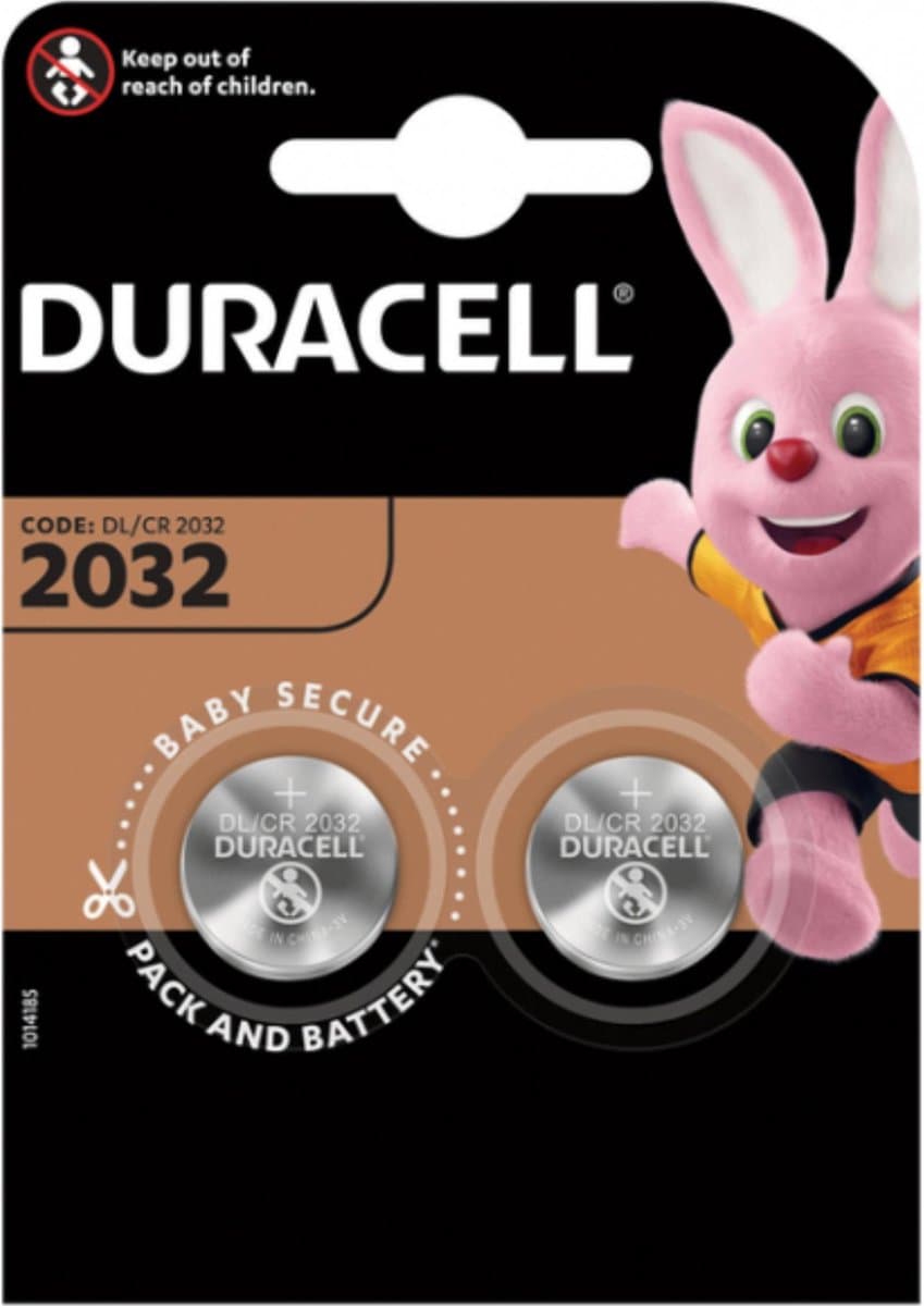 Duracell Electronics 2032 2CT