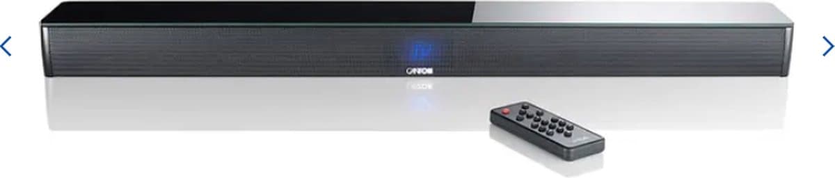 Canton Smart Soundbar 9 - Soundbar met ingebouwde Subwoofer - Multiroomtechnologie - Bluetooth - Zwart