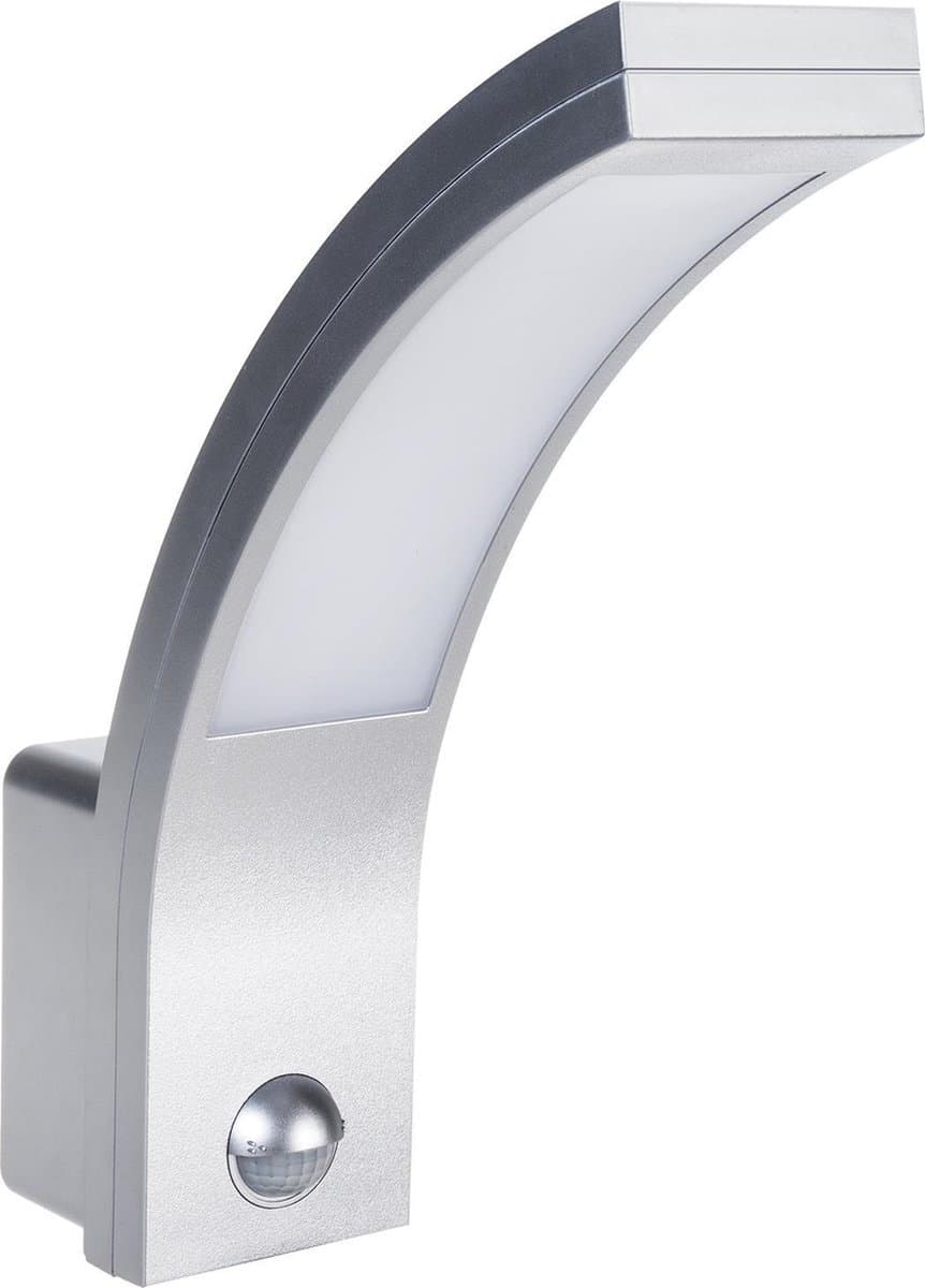 LED-lamp met infrarood bewegingssensor MCE244 S 750lm 10W IP54 Maclean Energy zilver