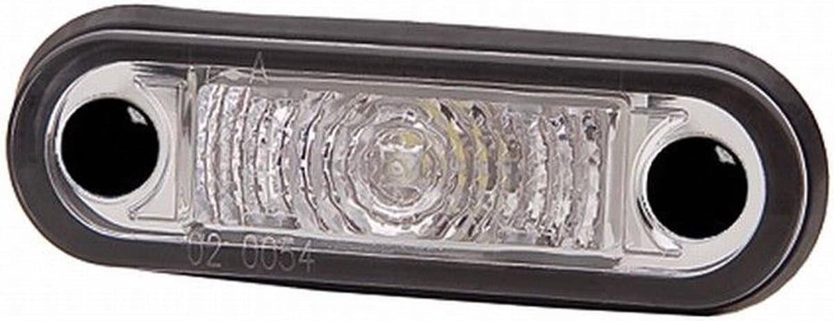 Hella Breedtelicht LED Ovaal Inbouw Wit 12/24V