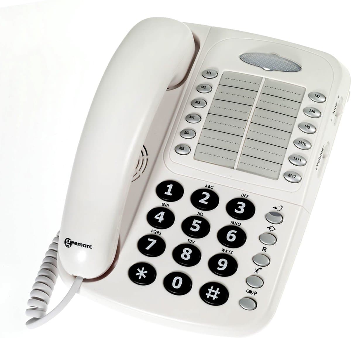 GEEMARC CL-1100 telefoon - 30 dB GELUIDSVERSTERKING - geschikt voor SLECHTHORENDEN