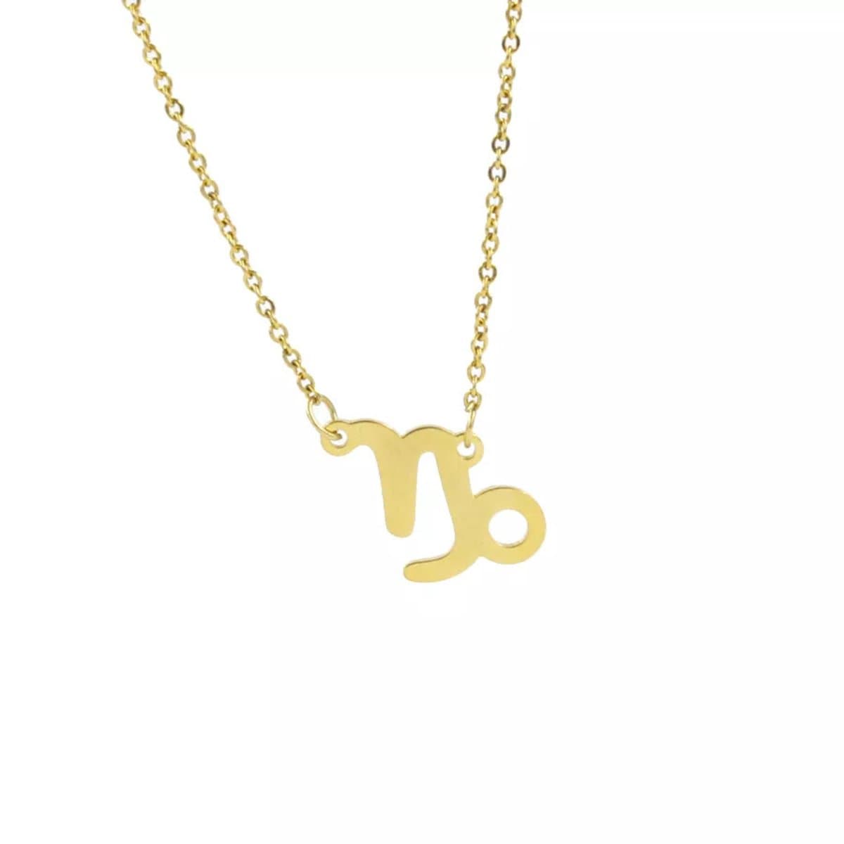 Despora - Sterrenbeeld Ketting - Sterrenbeelden - Sterrenbeeld Sieraden - Capricorn - Goudkleurig RVS (Steenbok)